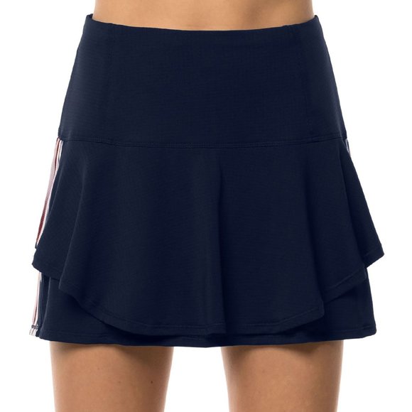 Sold. Lucky In Love Long Lush Stripe Tennis Flip XS - Picture 2 of 3